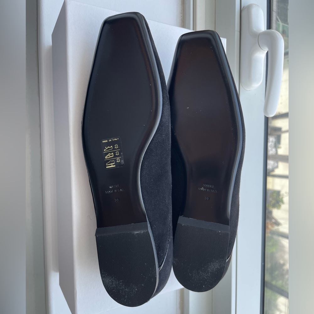 Toteme Everyday suede flats - Picture 5 of 10